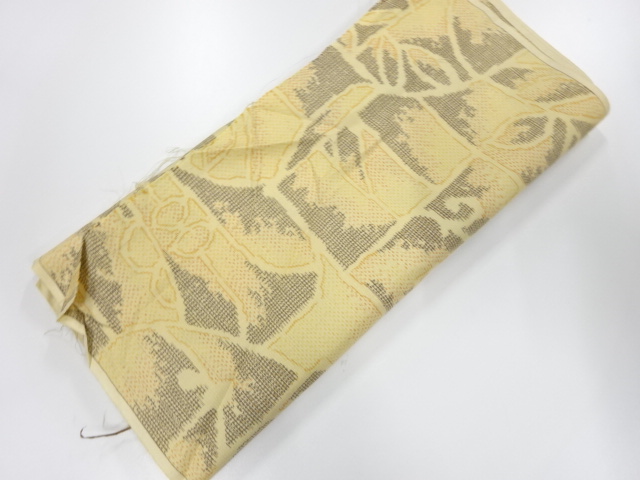 JAPANESE KIMONO / ANTIQUE BOLT FOR KIMONO / SILK / TSUMUGI